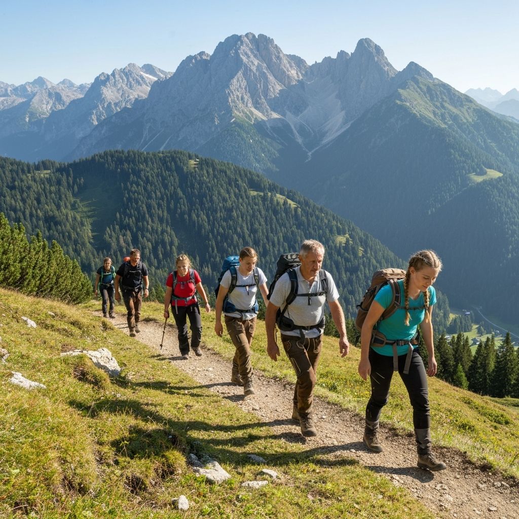 Tiroler Bergaktivitäten